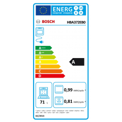 Horno BOSCH HBA372EB0