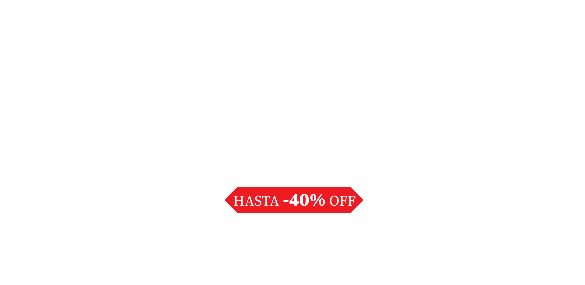 Black Friday - Hasta 60% de descuento